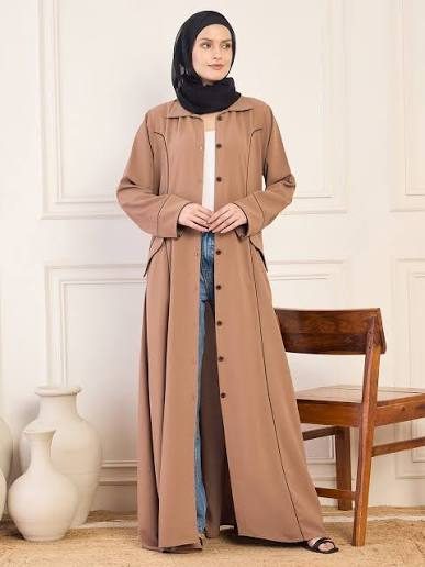 Pashmina coat collection display